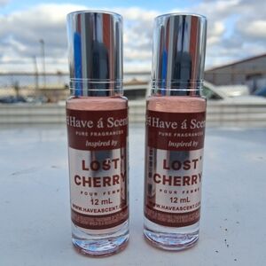 2x Lost Cherry Perfume Oil 12ml - Pink
